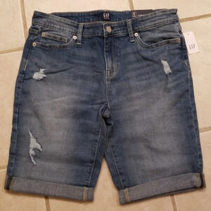 Gap Distressed Bermuda Shorts 29